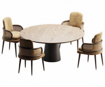 Modern Dining Table And Chairs-ID:500741961