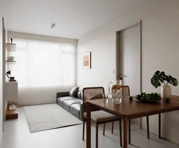 Modern A Living Room-ID:864775908