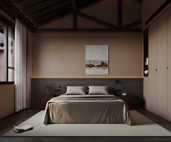 New Chinese Style Bedroom-ID:220354089