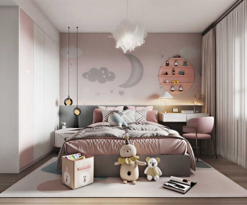 Modern Girl's Room Daughter's Room-ID:904351002