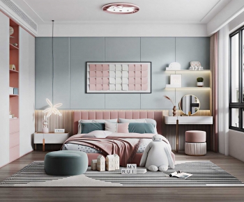 Modern Girl's Room Daughter's Room-ID:478549097