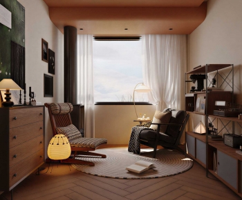 Retro Style A Living Room-ID:978219997