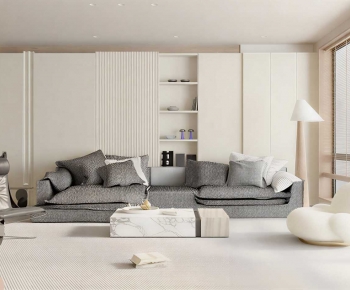 Modern A Living Room-ID:787208086