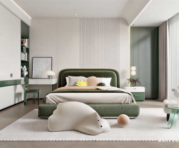 Modern Boy's Room And Son's Room-ID:468266016