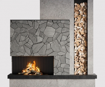 Modern Fireplace-ID:824156055