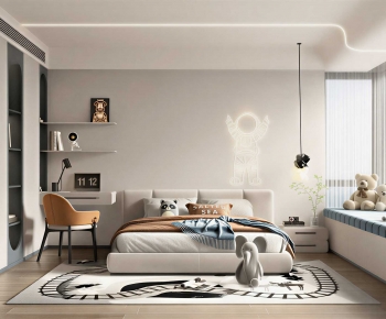 Modern Boy's Room And Son's Room-ID:315413952