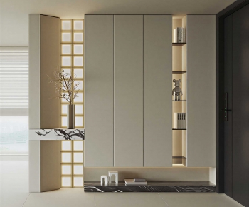 Modern Shoe Cabinet-ID:235375881