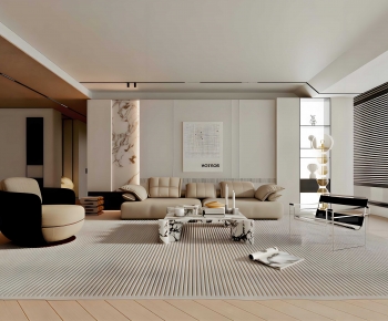 Modern A Living Room-ID:105330941