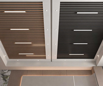 Modern Suspended Ceiling-ID:394026042