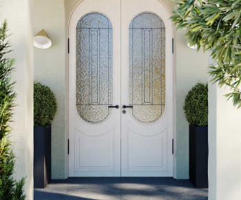 Modern Double Door-ID:350619081