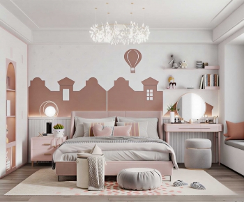 Modern Girl's Room Daughter's Room-ID:996689835
