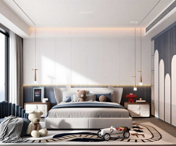 Modern Boy's Room And Son's Room-ID:860004901