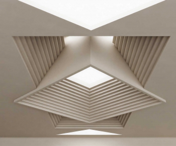 Modern Suspended Ceiling-ID:114667894