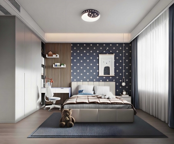 Modern Boy's Room And Son's Room-ID:277833949