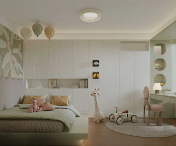 Modern Girl's Room Daughter's Room-ID:353624119