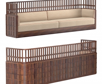 New Chinese Style Card Seat Sofa-ID:101425894