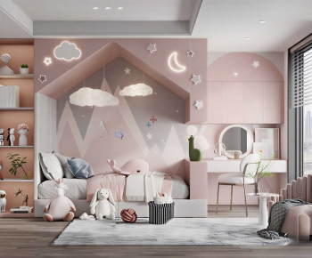 Modern Girl's Room Daughter's Room-ID:121310004