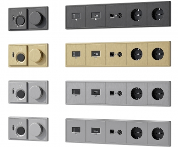 Modern Switch Socket Panel-ID:362950093