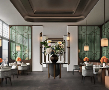 Modern Dining Room-ID:702089072