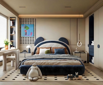 Modern Boy's Room And Son's Room-ID:302144056