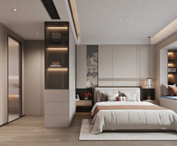 New Chinese Style Bedroom-ID:943197011