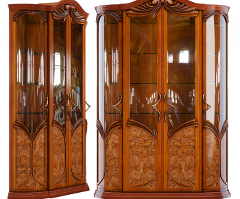 Chinese Style Wine Cabinet-ID:233537919