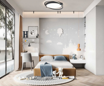 Modern Boy's Room And Son's Room-ID:598047973