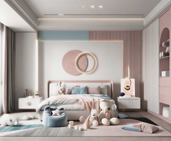 Modern Girl's Room Daughter's Room-ID:912503968