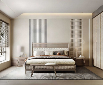 New Chinese Style Bedroom-ID:951649904