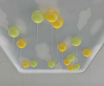 Modern Suspended Ceiling-ID:543905029