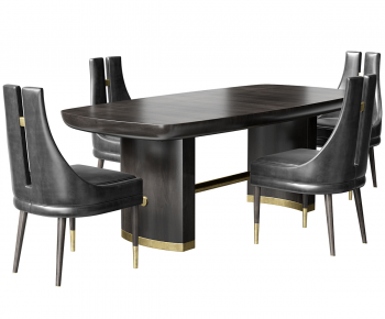 Modern Dining Table And Chairs-ID:991399349