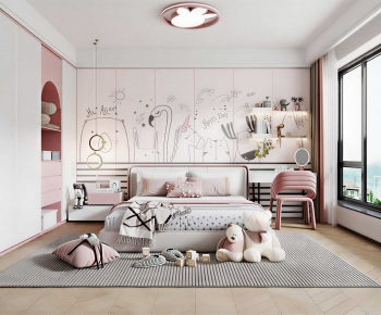 Modern Girl's Room Daughter's Room-ID:235573052