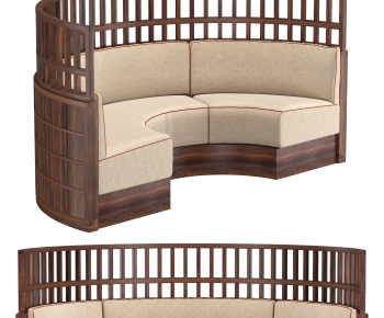 New Chinese Style Card Seat Sofa-ID:179976949