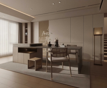 New Chinese Style Dining Room-ID:847261036