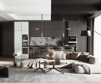 Modern A Living Room-ID:168135886