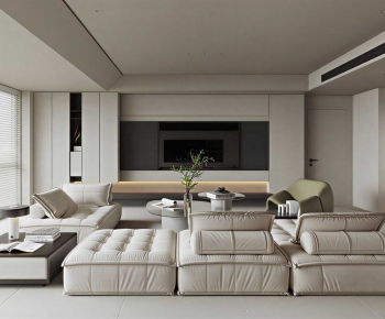 Modern A Living Room-ID:747191919