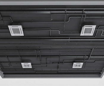 Industrial Style Suspended Ceiling-ID:694497112