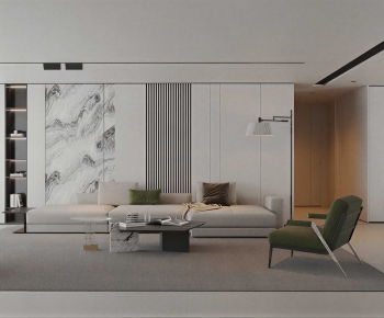 Modern A Living Room-ID:764564049