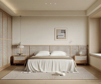 Japanese Style Bedroom-ID:328897953