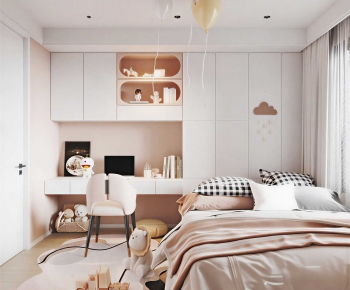 Modern Girl's Room Daughter's Room-ID:746860038