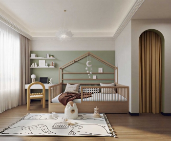 Modern Boy's Room And Son's Room-ID:882903108