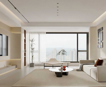 Modern A Living Room-ID:349849946