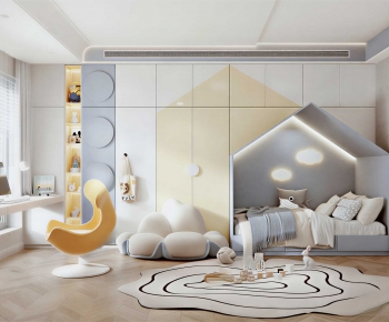 Modern Boy's Room And Son's Room-ID:935952903