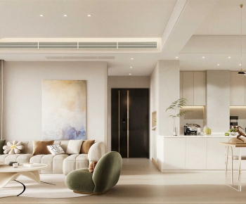 Modern A Living Room-ID:485800032