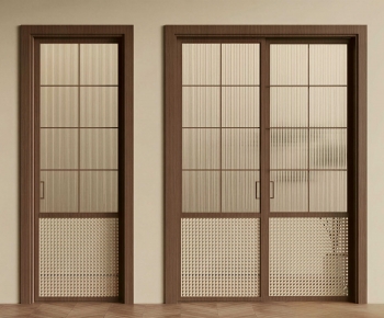New Chinese Style Sliding Door-ID:410931116