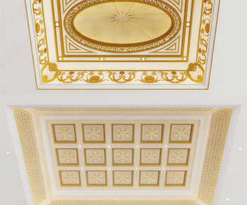 European Style Suspended Ceiling-ID:664539361