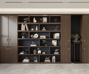 New Chinese Style Decorative Cabinet-ID:317445999