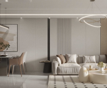 Modern A Living Room-ID:516918905