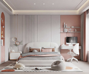 Modern Girl's Room Daughter's Room-ID:106809129
