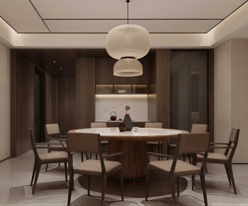 New Chinese Style Dining Room-ID:857609031
